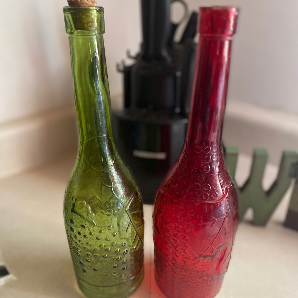 Wine bottles